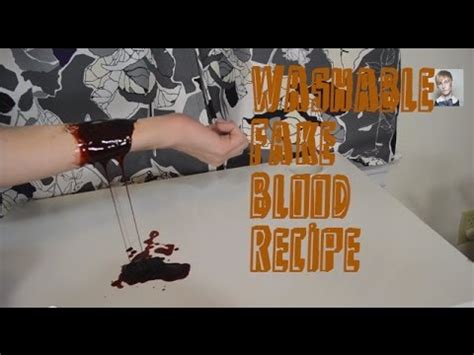 fake blood off clothes|recipes for fake blood.